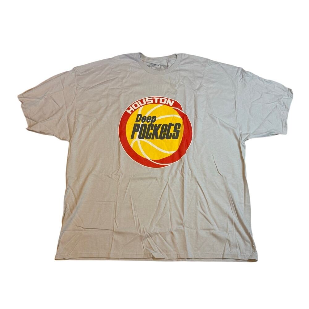 Houston Deep Pockets T-Shirt sz: 3X LARGE  EXCELLENT CONDITION
